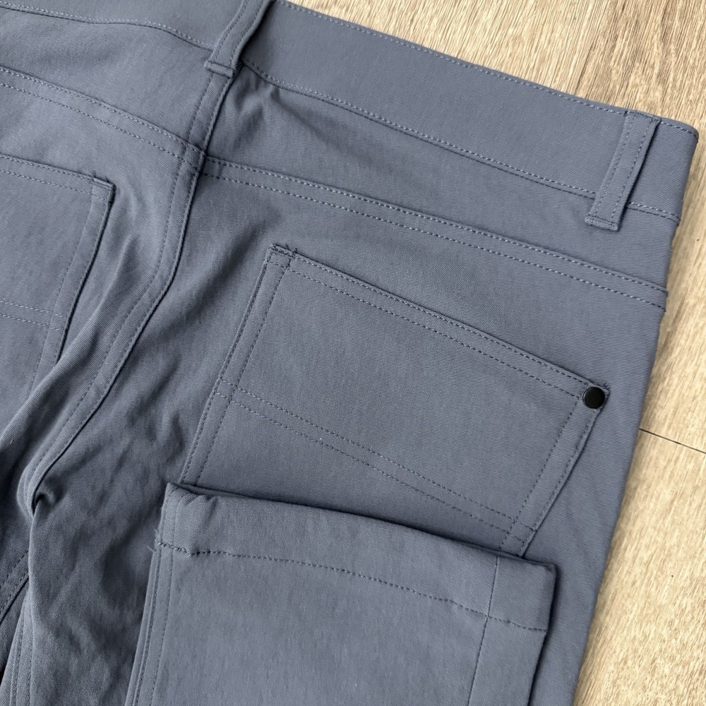 Western Rise AT Pants Men's 30x32 Dark Grey Performance Slim Straight Jean